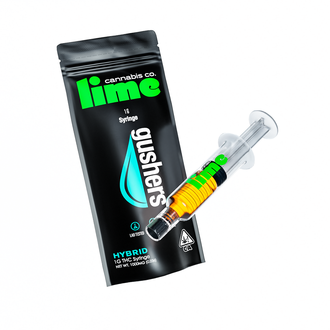 lime co. 1g Syringe GUSHERS