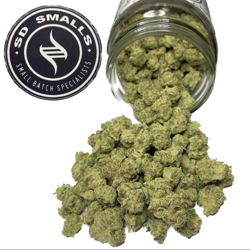 SD Strains Flower | SD Smalls CAP JUNKY | 1 Oz
