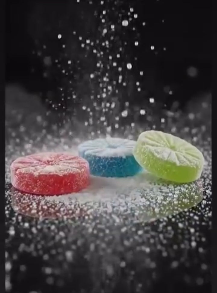 BOMB 1ps Vegan Sour Gummy BLUEBERRY | Indica