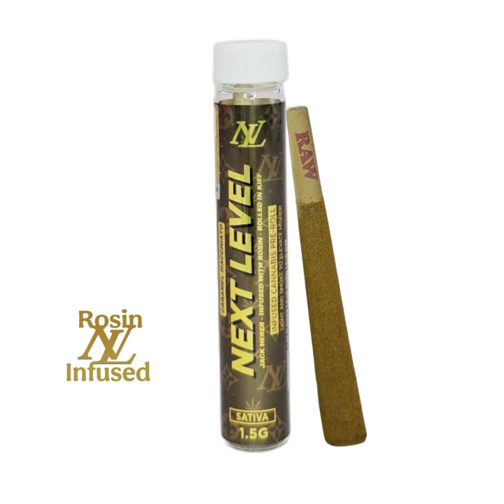 NEXT LEVEL 1.5g Rosin-Infused Pre-Roll | CARAMEL MACCHIATO