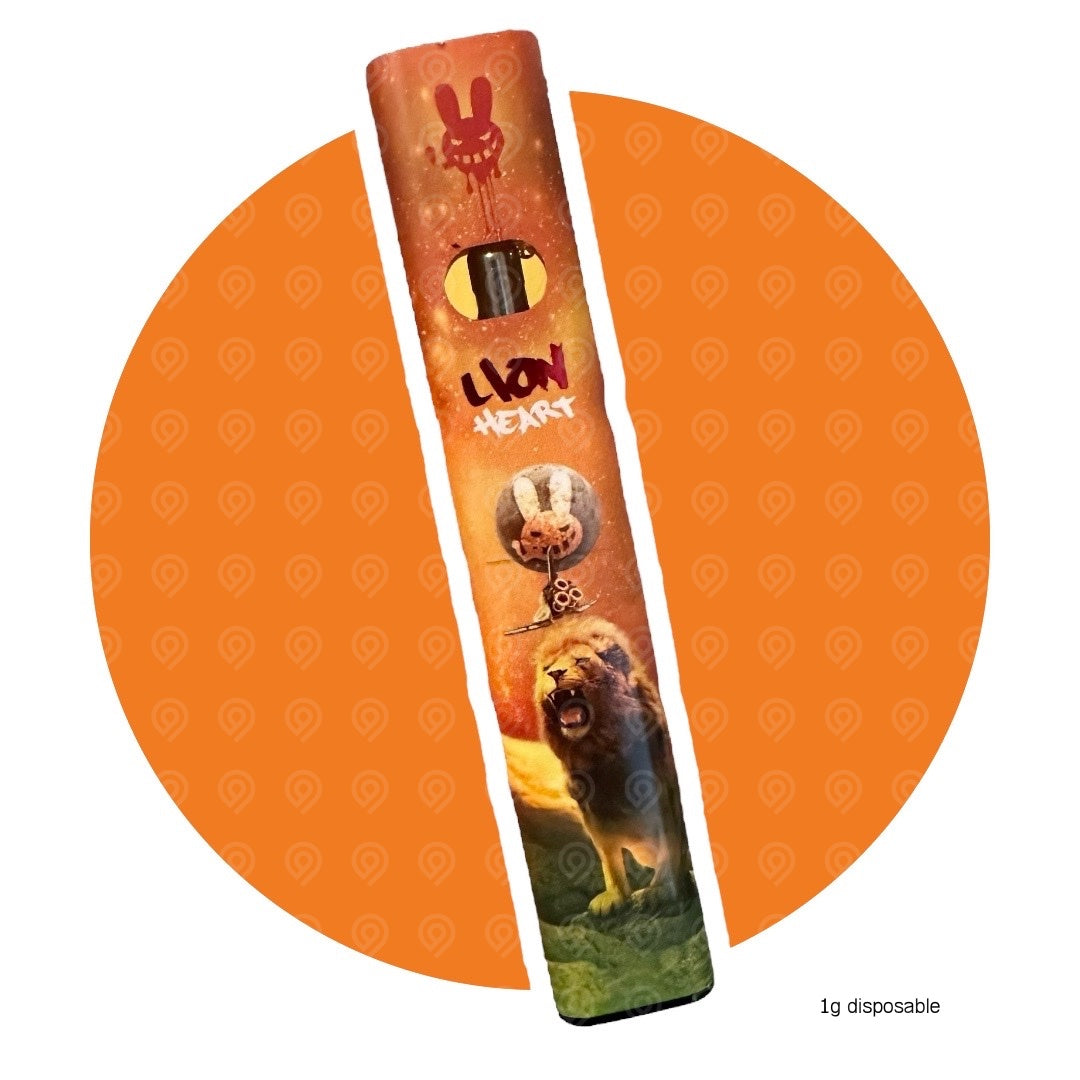 Dr. Zodiak Moonrock Clear 1g AIO Vape Pen – LION HEART