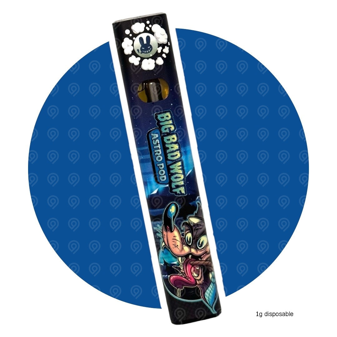 Dr. Zodiak Moonrock Clear 1g AIO Astro Pod – BIG BAD WOLF