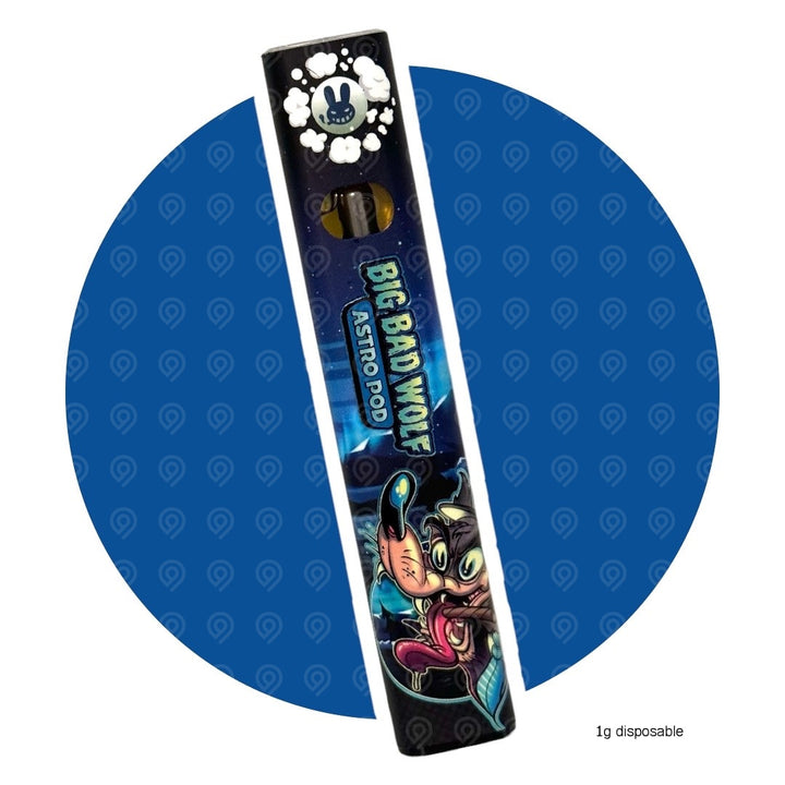 Dr. Zodiak Moonrock Clear 1g AIO Astro Pod – BIG BAD WOLF