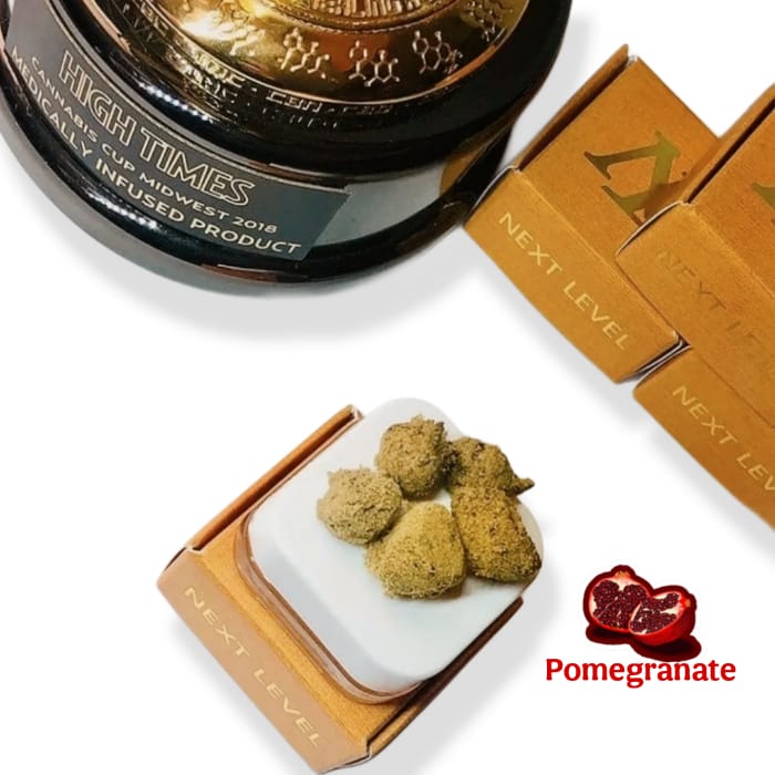 NEXT LEVEL 1g Rosin-Infused MoonRock | POMEGRANATE