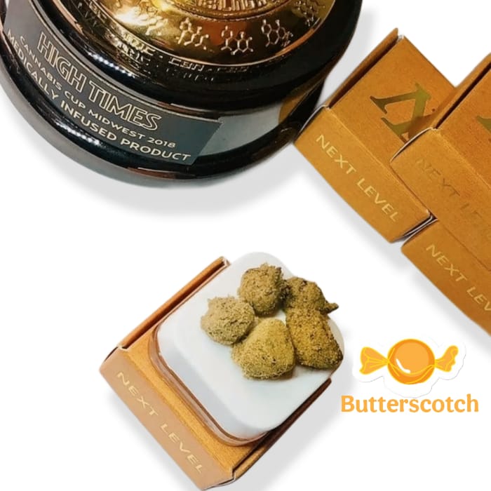 NEXT LEVEL 1g Rosin-Infused MoonRock | BUTTERSCOTCH