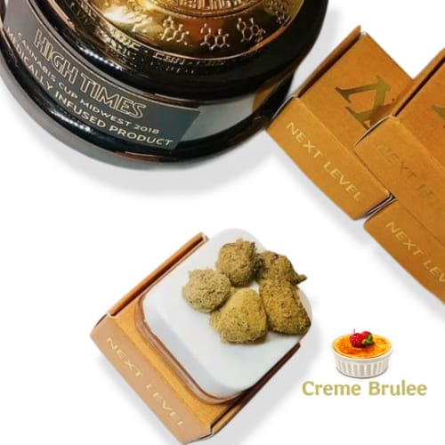 NEXT LEVEL 1g Rosin-Infused MoonRock | CRÈME BRÛLÉE