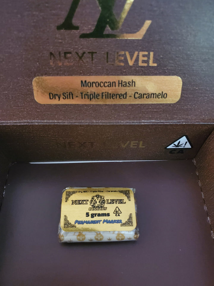 NEXT LEVEL Premium Mini Bar Moroccan Hash | PERMANENT MARKER