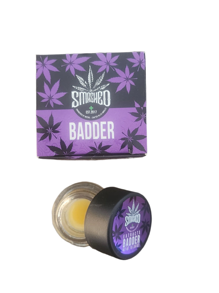 SMASHED 1g THC Badder PURPLE OCTANE