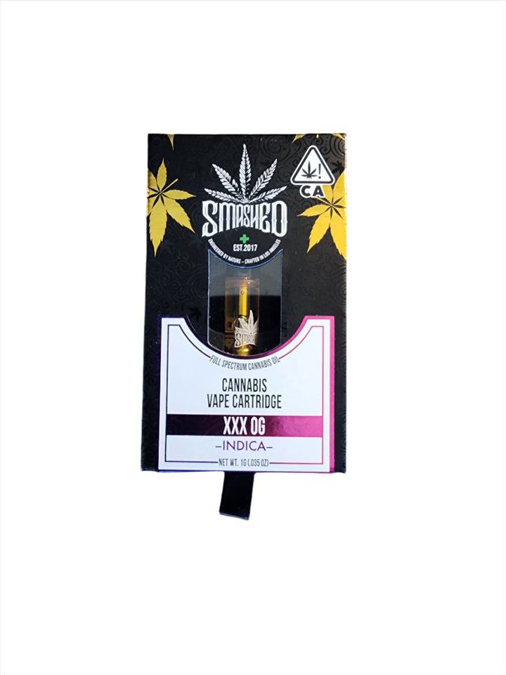 SMASHED 1g Vape Cartridge XXX OG