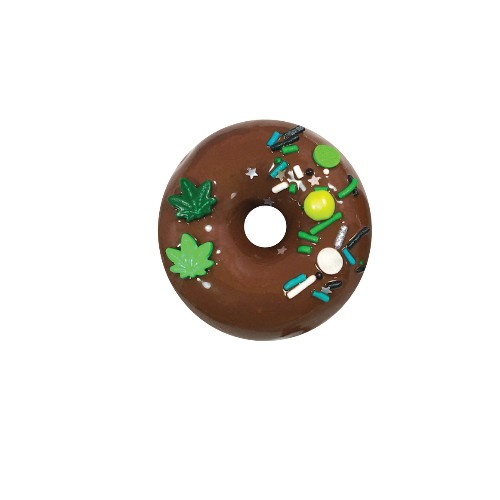 Starfire 420 Collection Hash Rosin Infused Mini Baked Doughnut CHOCOLATE COVERED EXPRESSO
