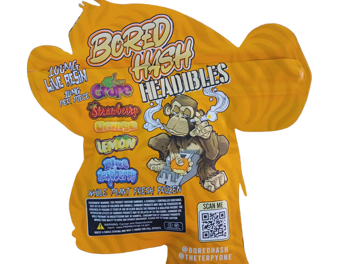 Bored Hash Headibles Live Resin Gummies