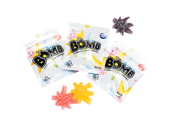 BOMB Bundle Pack | 1 - VAPE + 1 - 4pk MINI PREROLLS + 1 - GUMMY