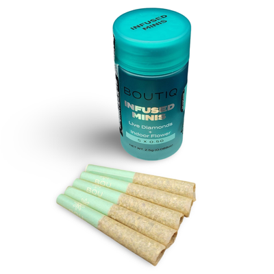 Boutiq 5pk Infused Live Diamonds Mini Pre-Rolls - RS11