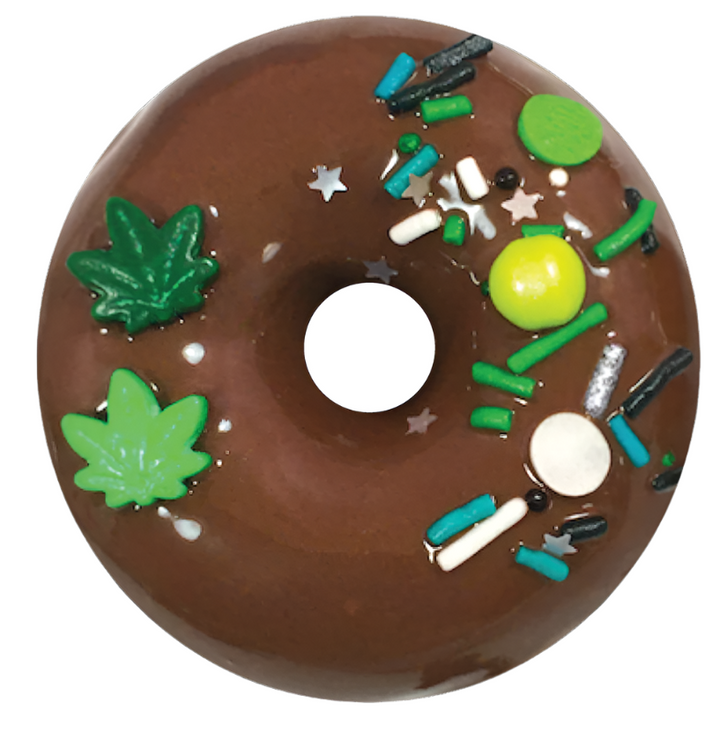 Starfire 420 Collection Hash Rosin Infused Mini Baked Doughnut CHOCOLATE COVERED EXPRESSO