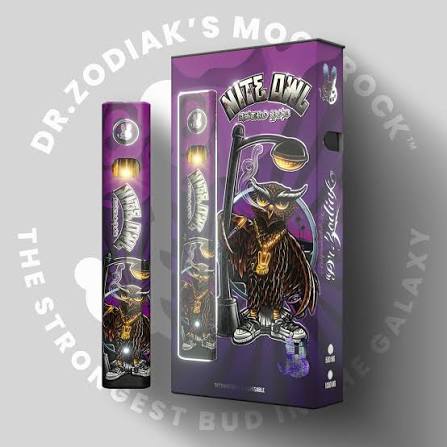 Dr. Zodiak Moonrock Clear 1g AIO Astro Pod - NITE OWL
