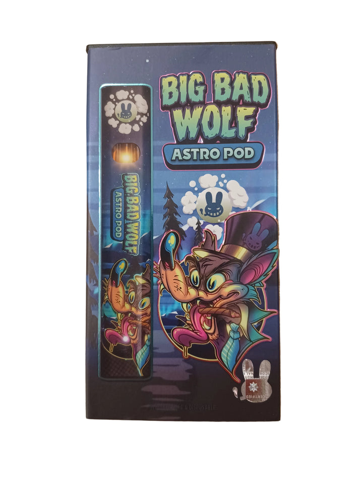 Dr. Zodiak Moonrock Clear 1g AIO Astro Pod – BIG BAD WOLF