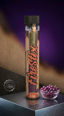 Fire Stix 1.5g Live Resin Infused Preroll – GRAPE