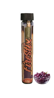 Fire Stix 1.5g Live Resin Infused Preroll – GRAPE