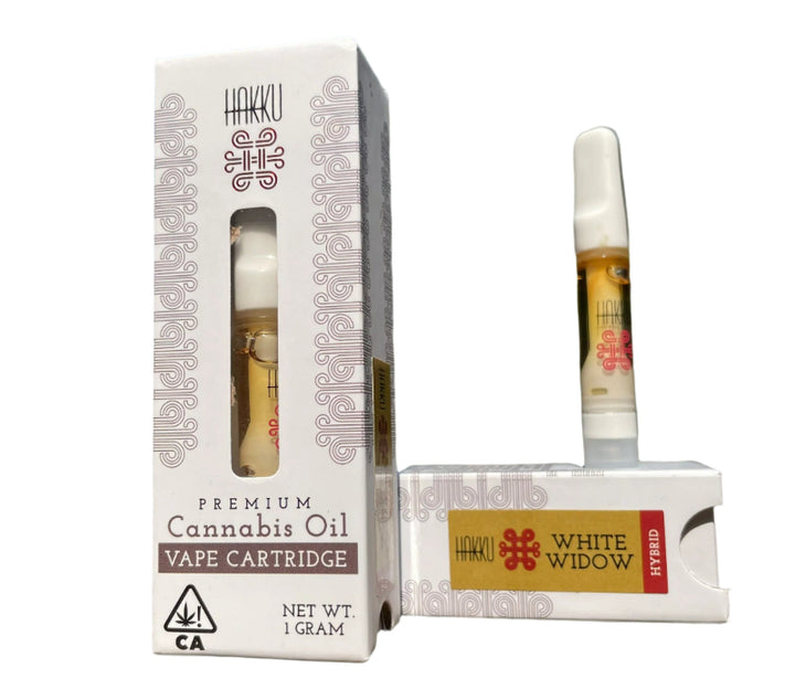 HAKKU 1g Premium Vape Cartridge WHITE WIDOW
