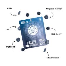 KANHA DREAM 3:2:1 CBN/THC/CBD Vegan Sugar Free Gummies - SLEEP | MARIONBERRY PLUM