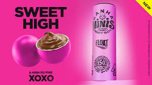 KANHA Mighty Tasty 2:1 THC/CBG Cannabis-Infused Chocolate Bites - FLOAT