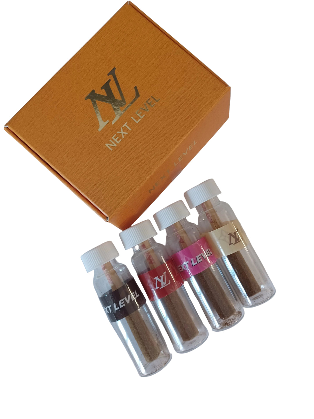 NEXT LEVEL 4pk Assorted Rosin-Infused Mini Pre-Rolls – Sativa | Hybrid | Indica