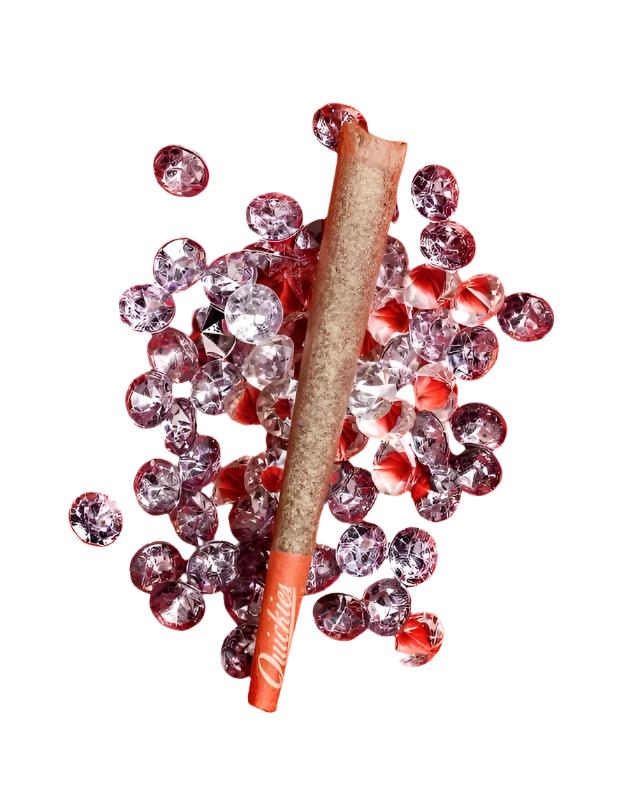 Quickies 1g Infused Flavor Preroll | INDICA | CHERRY PIE