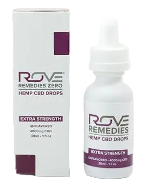 ROVE 4000mg CBD Tincture – EXTRA STRENGHT | Unflavored
