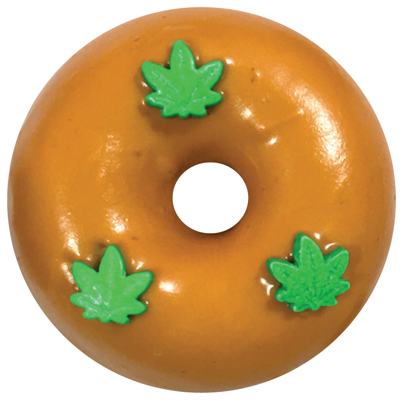 Starfire 420 Collection Hash Rosin Infused Mini Baked Doughnut SALTED CAMERAL PRETZEL