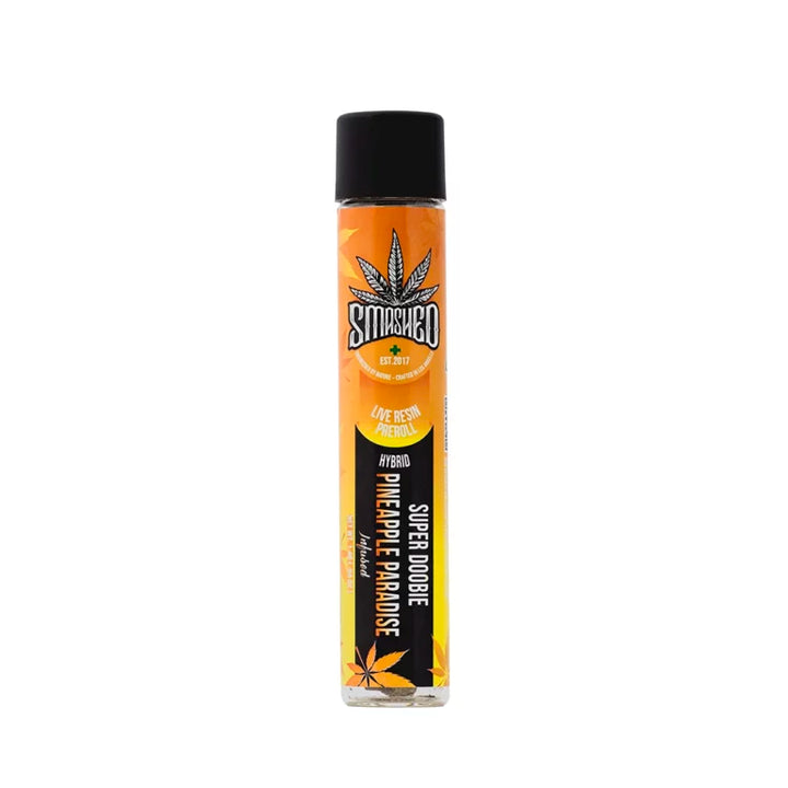 SMASHED 1.4g Live Resin Super Doobie Preroll – PINEAPPLE PARADISE