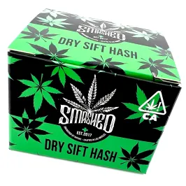 SMASHED 1g Hash  KING LOUIS