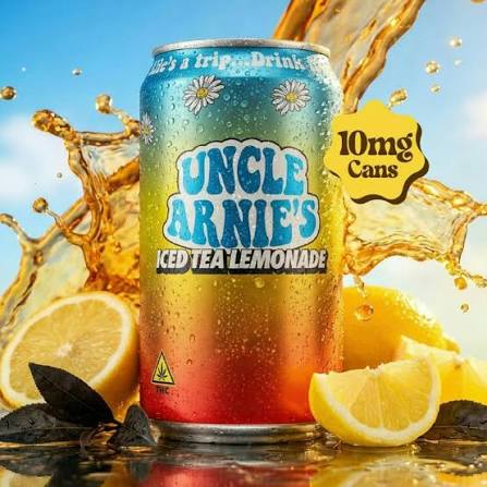 UNCLE ARNIES Cannabis-Infused Drink - ICED TEA LEMONADE