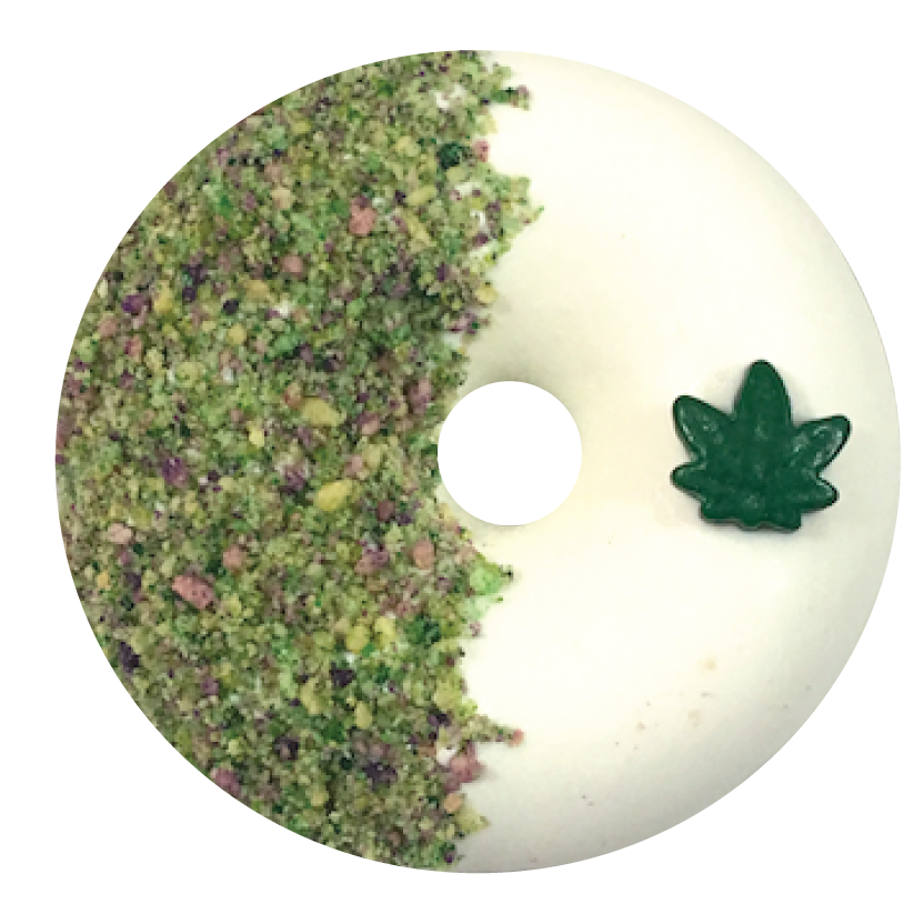Starfire 420 Collection Hash Rosin Infused Mini Baked Doughnut VANILLA BUTTER COOKIES