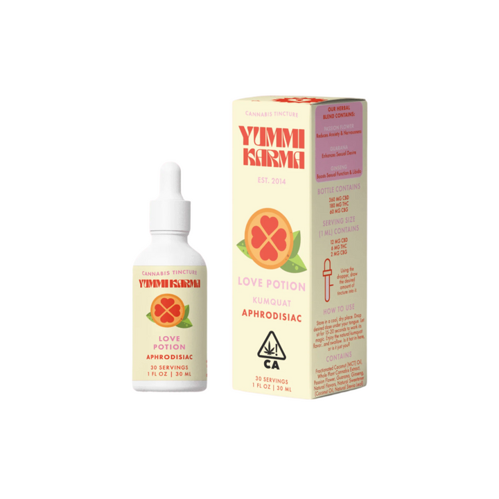 Yummi Karma CBD/THC/CBG Tincture LOVE POTION