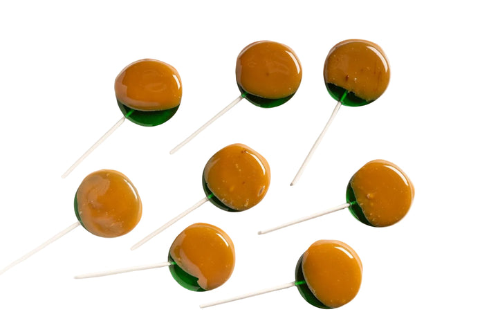 Pink Paradise 100mg THC Infused Lollipop – CARAMEL DIP APPLE POP