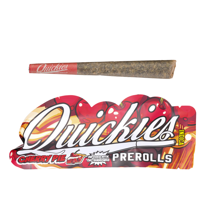 Quickies 1g Infused Flavor Preroll | INDICA | CHERRY PIE