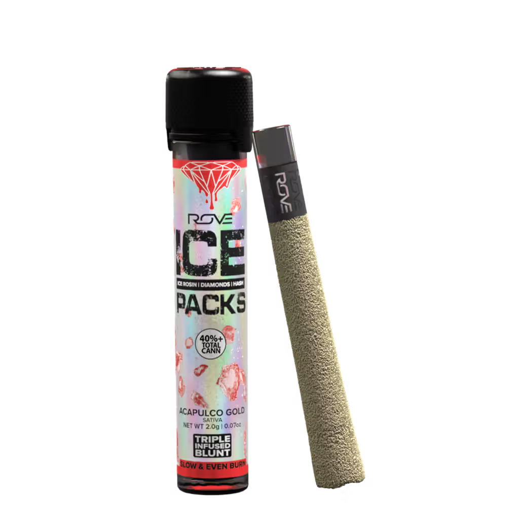ROVE 2G ICE Pack Triple Infused Blunt – ACAPULCO GOLD