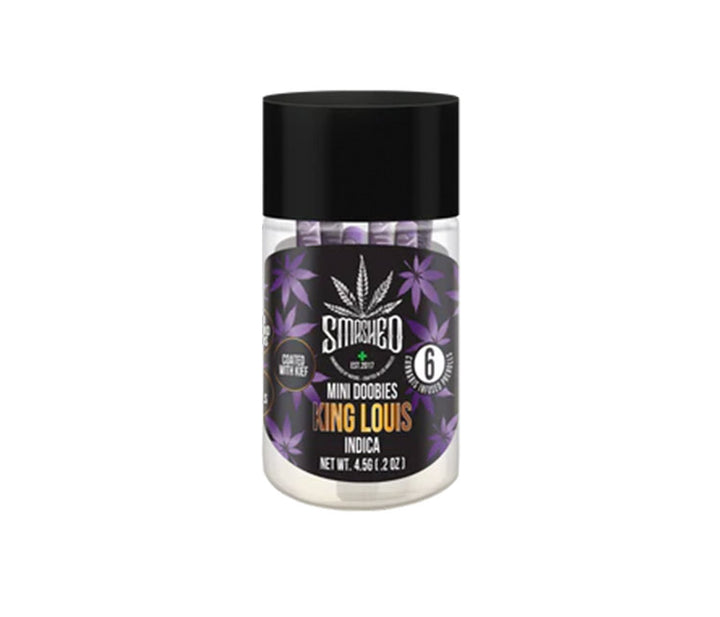 SMASHED 6-Pack THC Diamond Infused Mini Doobies KING LOUIS