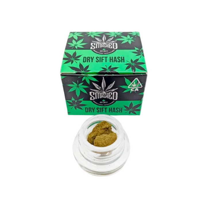 SMASHED 1g Hash  KING LOUIS