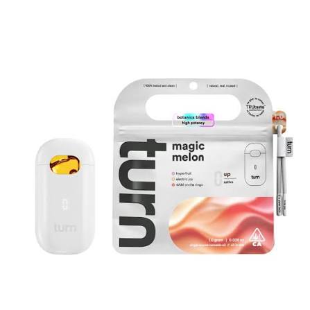 turn - AIO Botanica Blends Vape – MAGIC MELON
