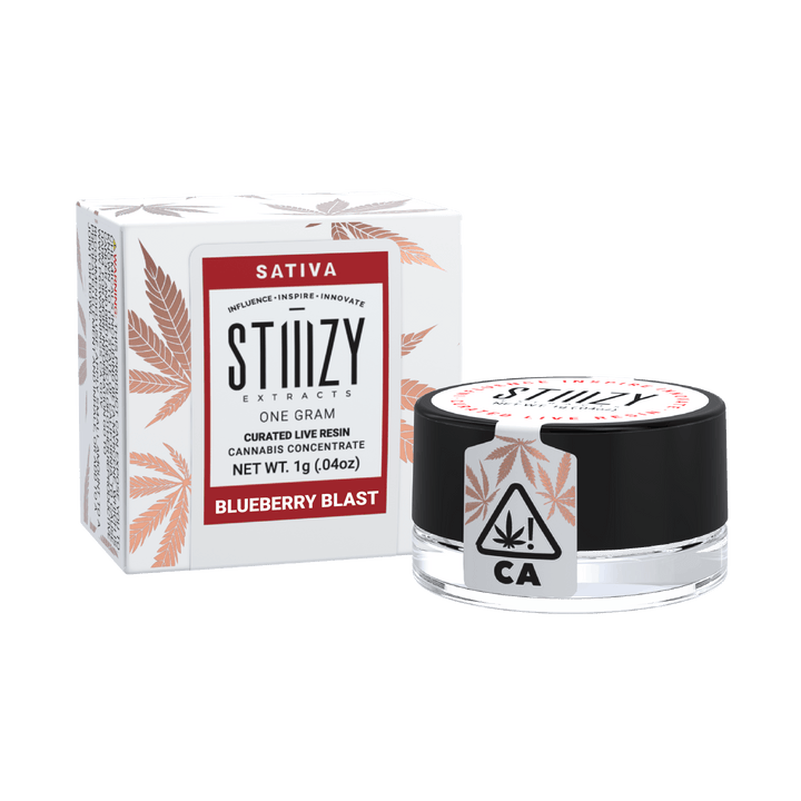 STIIIZY 1g Curated Live Resin BLUEBERRY BLAST