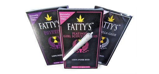 FATTY'S 3pk Preroll TANGERINE COOKIES (Sativa Hybrid) - ID Delivery Service