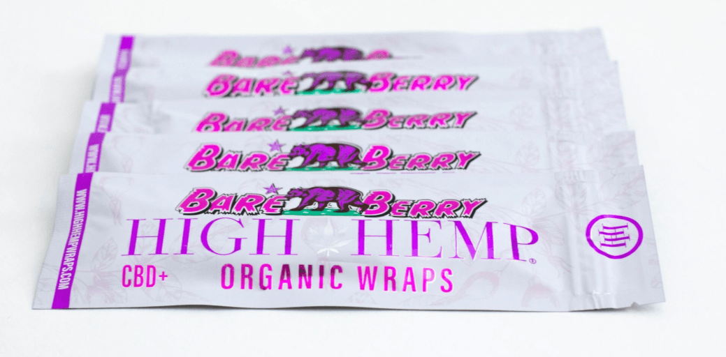 High Hemp Organic Wraps BARE BERRY - ID Delivery Service